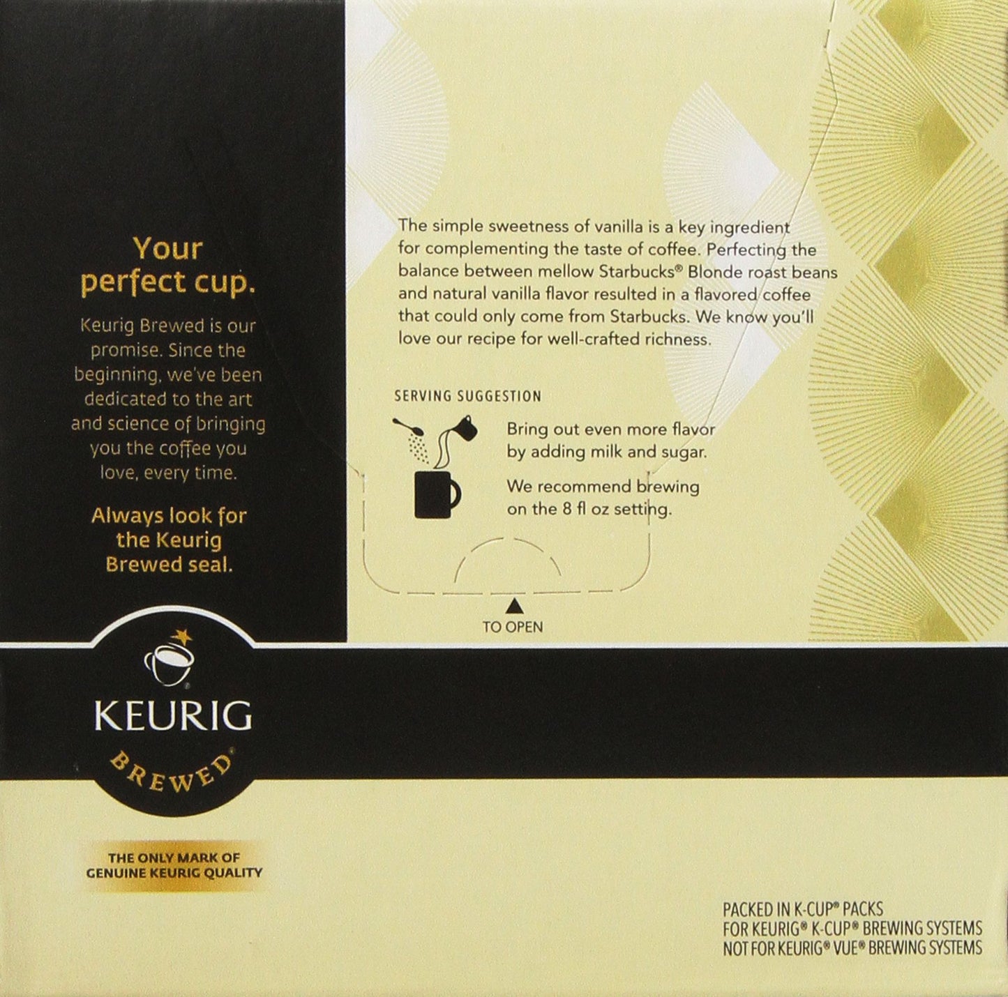 Starbucks Vanilla - 16 Ct