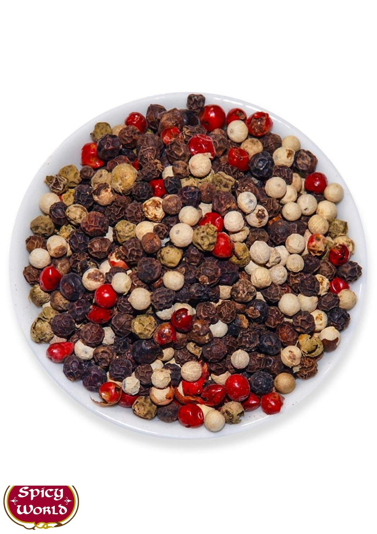 Spicy World Four Peppercorn Blend 8-Ounce (Rainbow Pepper)