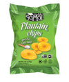Samai Pacific Sea Salt Plantain Chips - Gluten Free, All Natural, NON-GMO - 2.65oz (Pack of 15)