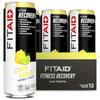 LIFEAID FITAID Recovery Blend, BCAAs, Electrolytes, Green Tea, 12 Fl Oz, Pack of 12, Vegan, Gluten-Free, No Sucralose