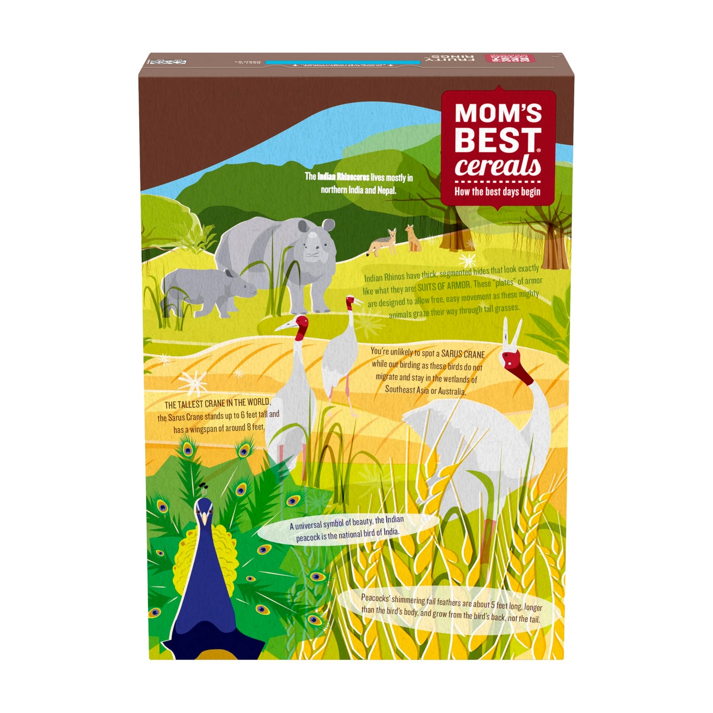 Mom'S Best Fruity Rings Cereal, Kosher, 12.2 Oz Box (Pack Of 8)