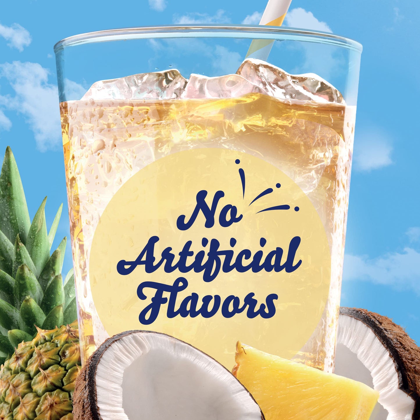 Crystal Light Liquid Tropical Coconut Naturally Flavored Drink Mix, 1.62 Fl Oz Bottle