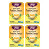 Yogi Bright Peach Positive Energy Tea - Organic Oolong & Hibiscus - 16 Tea Bags per Pack (4 Packs)