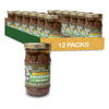 Season Anchovies In Olive Oil - Flat Anchovy Fillets, Wild Caught Fish, Canned Anchovies, Keto Snacks, Rich In B Vitamins, Low In Mercury, Kosher, Non-Gmo, 600Mg Of Omega-3-4.2 Oz Glass Jar, 12-Pack