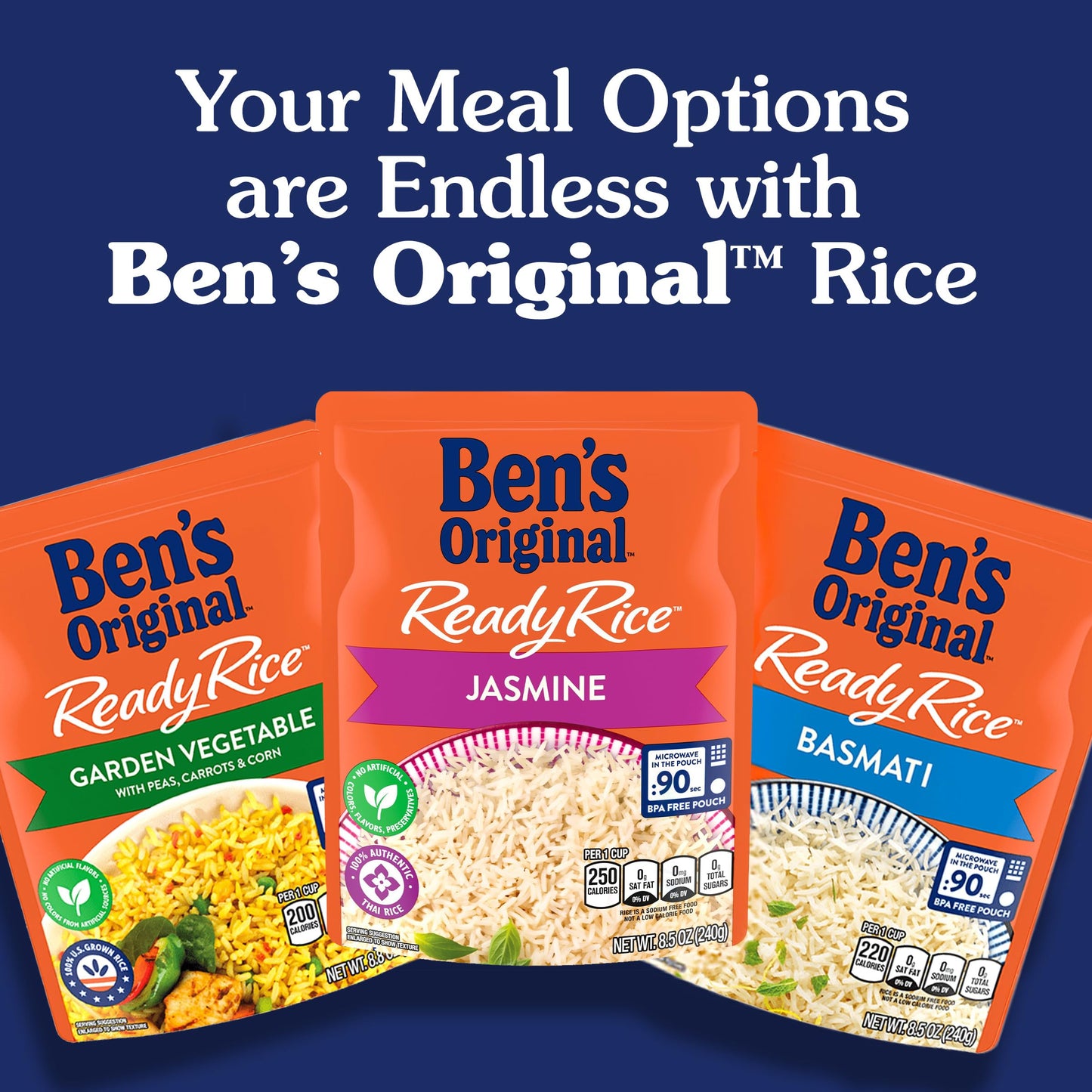 Ben'S Original Ready Rice Mushroom Risotto Flavored Rice, Easy Dinner Side, 8.5 Oz Pouch