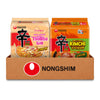 Nongshim Shin Ramyun Toomba & Shin Kimchi Stir Fry Variety Pack, Creamy & Spicy, Viral Toomba Flavored, Tangy Sweet and Spicy Ki