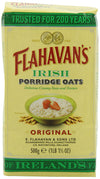 FLAHAVANS Irish Porridge Oats, 17.5-Ounce Bags (Pack of 6)