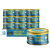 Wild Planet Wild Skipjack Tuna with Dill Pickle Tinned Fish, Canned Tuna, Sustainably Wild-Caught, 3 oz pack of 12