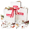 DavidS Cookies Chocolate Chip Pecan Meltaways Christmas Cookies Gift Box 3 Pack - Soft Butter Cookies With Pecans - 3 Lbs Gourmet Holiday Dessert Basket For Celebrations And Special Occasions