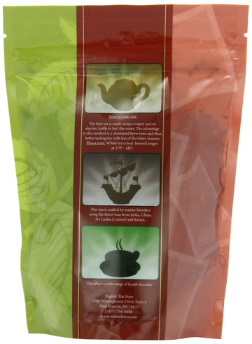 English Tea Store Loose Leaf, French Blend Tea Pouches, 4 Ounce