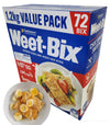 Aussie Made Weet-Bix 97% Wholegrain (1.2kg VALUE PACK 72 BIX) By Sanitarium Health Food Company Australia. Low in Sugar. Goodnes