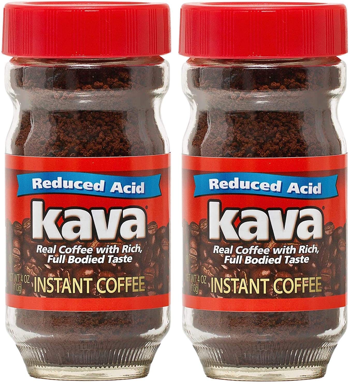 Kava Acid Neutralized Instant Coffee 4 Ounce (Pack Of 2)