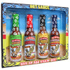 ASS KICKIN Hot Sauce Gift Set - Premium Gourmet Hot Sauce for Wings & Burritos - 4 Pack of 5 Fl Oz