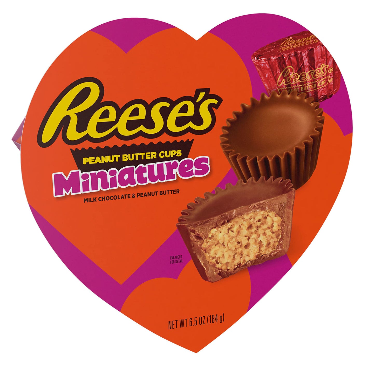 Reese'S Miniatures Milk Chocolate Peanut Butter, Valentine'S Day Candy Gift Box, 6.5 Oz