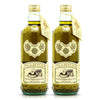 Frantoia Extra Virgin Olive Oil From Italy - Fruity, Unfiltered, Cold Extracted Authentic Sicilian Olive Oil - Fresh Harvest Imported Olive Oil From Italy (33.8 Fl Oz) - Pack Of 2