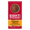 Eight O' Clock Coffee Cinnamon Vanilla, 11 Ounce (Pack of 6), Medium Roast Ground Coffee, 100% Arabica, Creamy, Smooth, Vanilla,