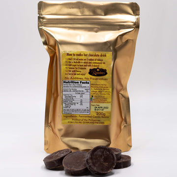 Rosarios 100 Chocolate Tablea Authentic Philippines Tableya,7.05 Ounce (Pack of 1)
