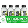 BODYARMOR Flash I.V. Zero Sugar Electrolyte Beverage, Lemon Lime, Hydration Drink For Rapid Rehydration, Post Workout Recovery,