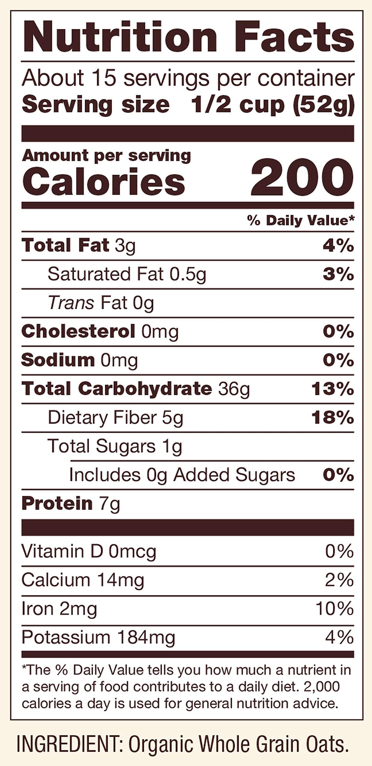 Bobs Red Mill gluten Free Organic Quick cooking Oats 28-ounce
