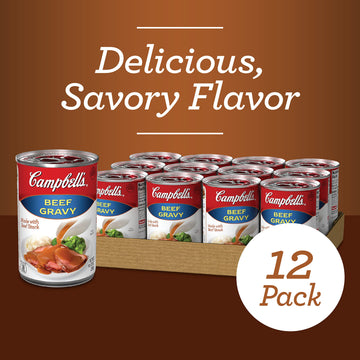 Campbell's Beef Gravy, 10.5 Oz Can (Case of 12)