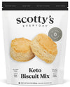 Keto Biscuit Zero Carb Mix - Keto And Gluten Free Biscuit Baking Mix - 0G Net Carbs Per Biscuit - Sweetened With Allulose - No E