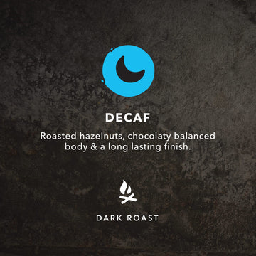 Kicking Horse Coffee, Decaf, Swiss Water Process, Dark Roast, Whole Bean - Certified Organic, Fairtrade, Kosher Coffee, 10 Ounce