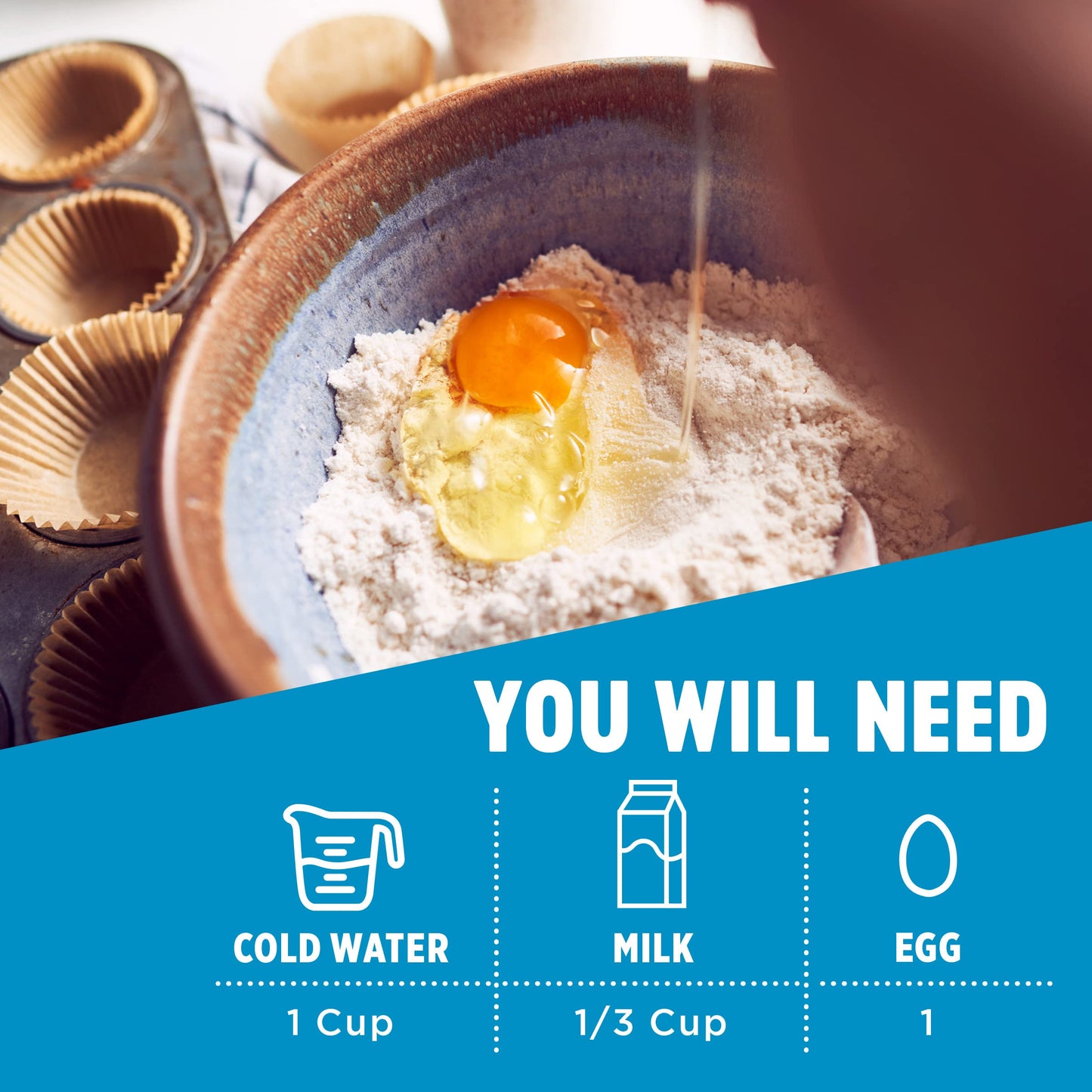 Krusteaz Gluten Free Buttermilk Pancake Mix, Light & Fluffy, 16 Oz Boxes (Pack Of 8)