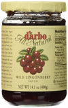 D'arbo Lingonberries In Jars, 14.1 Ounces