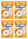 Life Savers Orange Mints - Pack of 4 - Individually Wrapped Orange Flavored Mints - Perfect for on the go Snacking - Great for Sharing