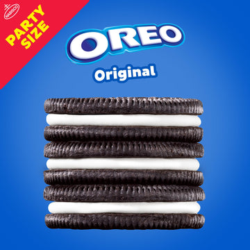 Oreo Chocolate Sandwich Cookies, Party Size, 24.16 Oz