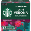 Starbucks K-Cup Coffee Pods, Dark Roast Coffee, Caffè Verona, 100% Arabica, 32 Pods