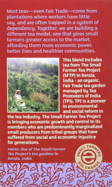 Equal Exchange Organic Black Tea, 20-Count