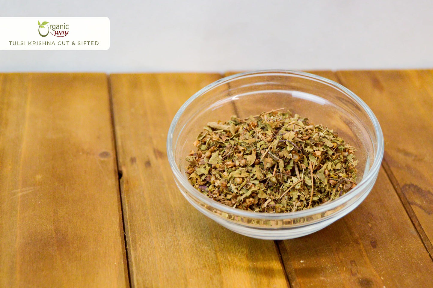 Organic Way Tulsi/Holy Basil Herbal Tea - 16 Oz, Organic, Non-GMO, Vegan, Gluten-Free, USDA Certified, Origin: India