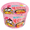 Samyang Big Bowl Carbonara Hot Checken Flavour Ramen Instant Korean Spicy Noodles Bowl 105Gms (Pack Of 1)