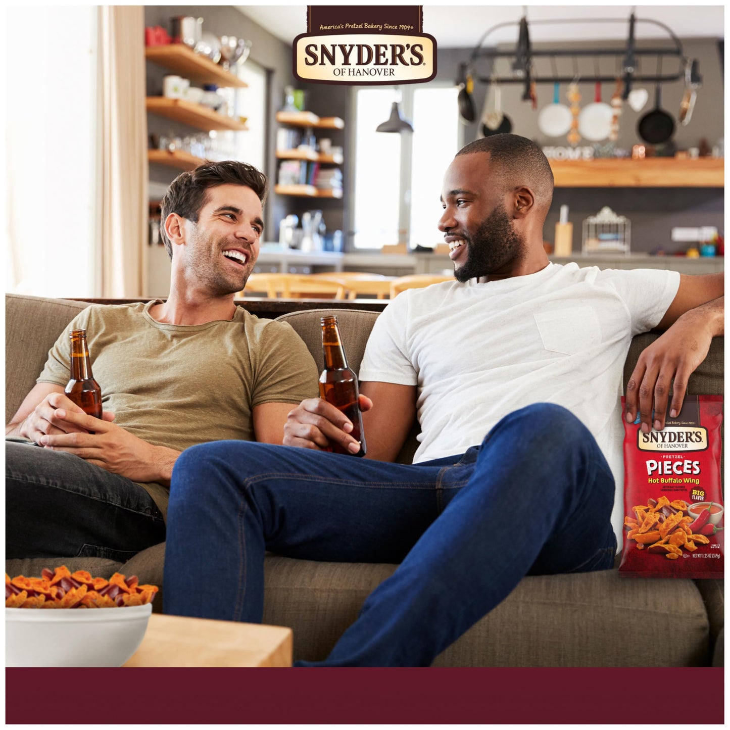 Snyder'S Of Hanover Pretzel Pieces, Hot Buffalo Wing, 11.25 Oz