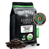 The Bean Organic Coffee Company French Roast 50% Decaf Whole Bean Coffee 16-Ounce Bag USDA Organic Certified