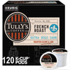 Tully'S Coffee, French Roast, Single-Serve Keurig K-Cup Pods, Dark Roast Coffee, 120-Count (5 Boxes Of 24 Pods)