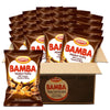 Bamba Hazelnut Cream Peanut Butter Snacks All Natural Peanut Butter PB Corn Puffs, 2.1oz Bag (Pack of 20)