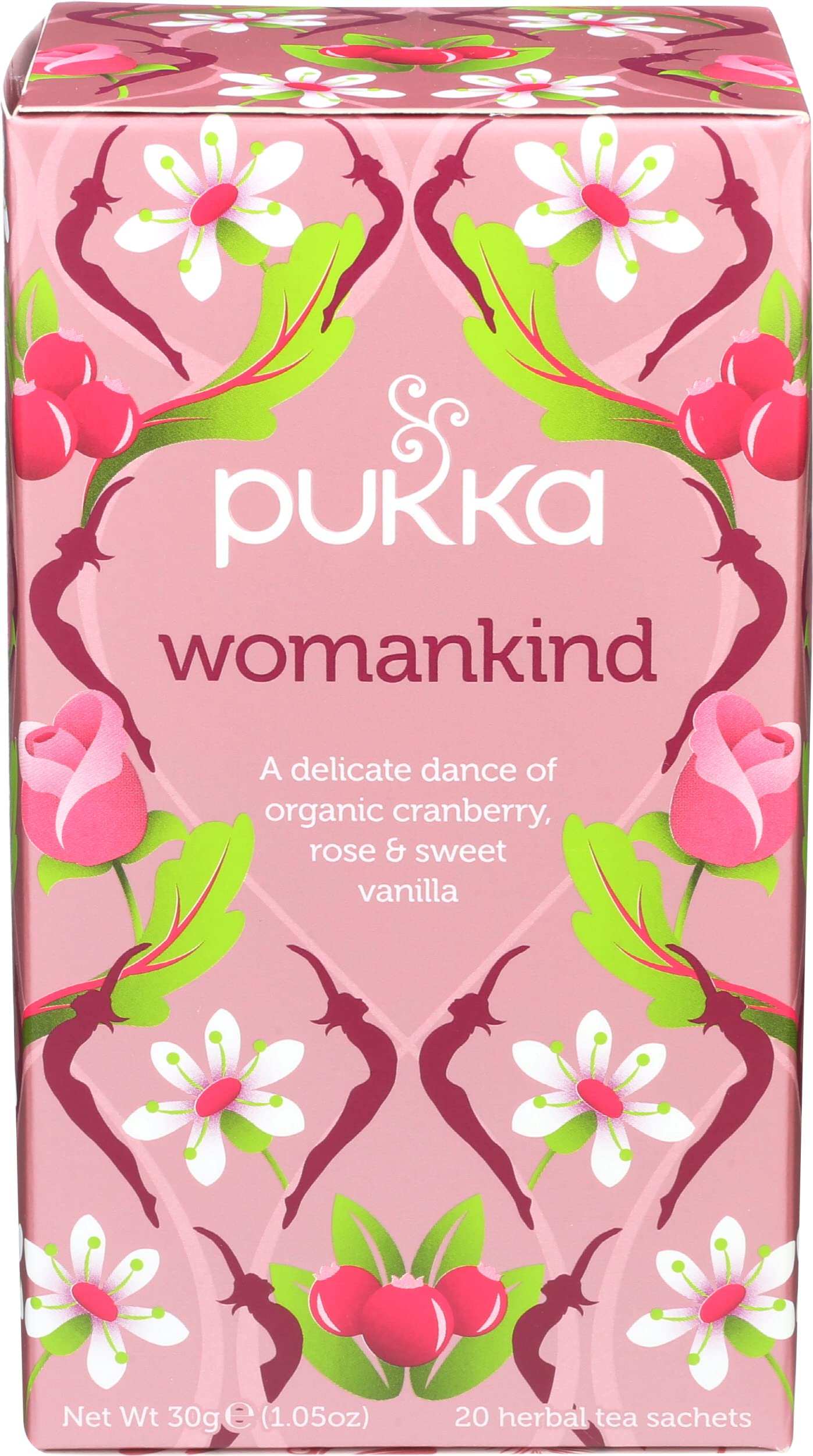 Pukka Herbs Womankind Tea Bags, Organic, 20 Count