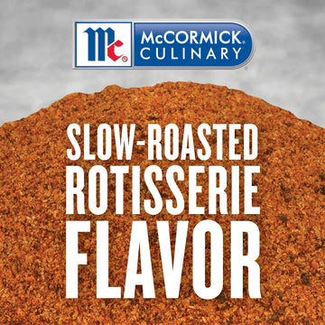 Mccormick Culinary Rotisserie Chicken Seasoning, 24 Oz - One 24 Ounce Container Chicken Seasoning Rub To Create Authentic, Slow Roasted Rotisserie Flavor