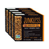Junkless Chewy Granola Bars, Cinnamon Roll, 24 Bars (6 X 1.1 Oz Bars/Box - 4 Boxes), Non-Gmo, Low Sugar, Great Tasting, Made For Kids & Families