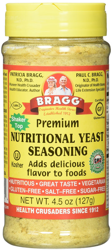 Bragg'S Nutritional Yeast 4.5Oz 2 Pack