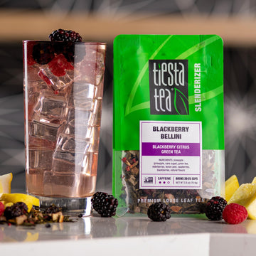Tiesta Tea - Blackberry Bellini | Blackberry Citrus Green Tea | Premium Loose Leaf Tea Blend | Medium Caffeinated Green Tea | Ma