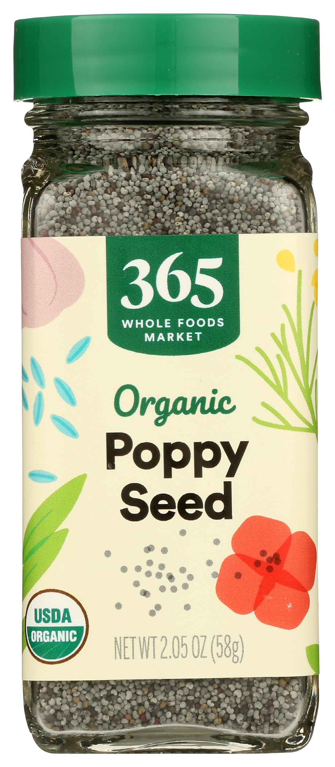 365 By Whole Foods Market, Poppy Seed Organic, 2.05 Ounce