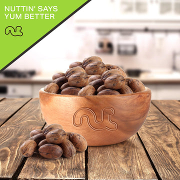NUT CRAVINGS - Raw Hard Shell Pecans, (80oz - 5 LB) Bulk Nuts Packed Fresh in Resealable Bag - Healthy Protein Food Snack, All N