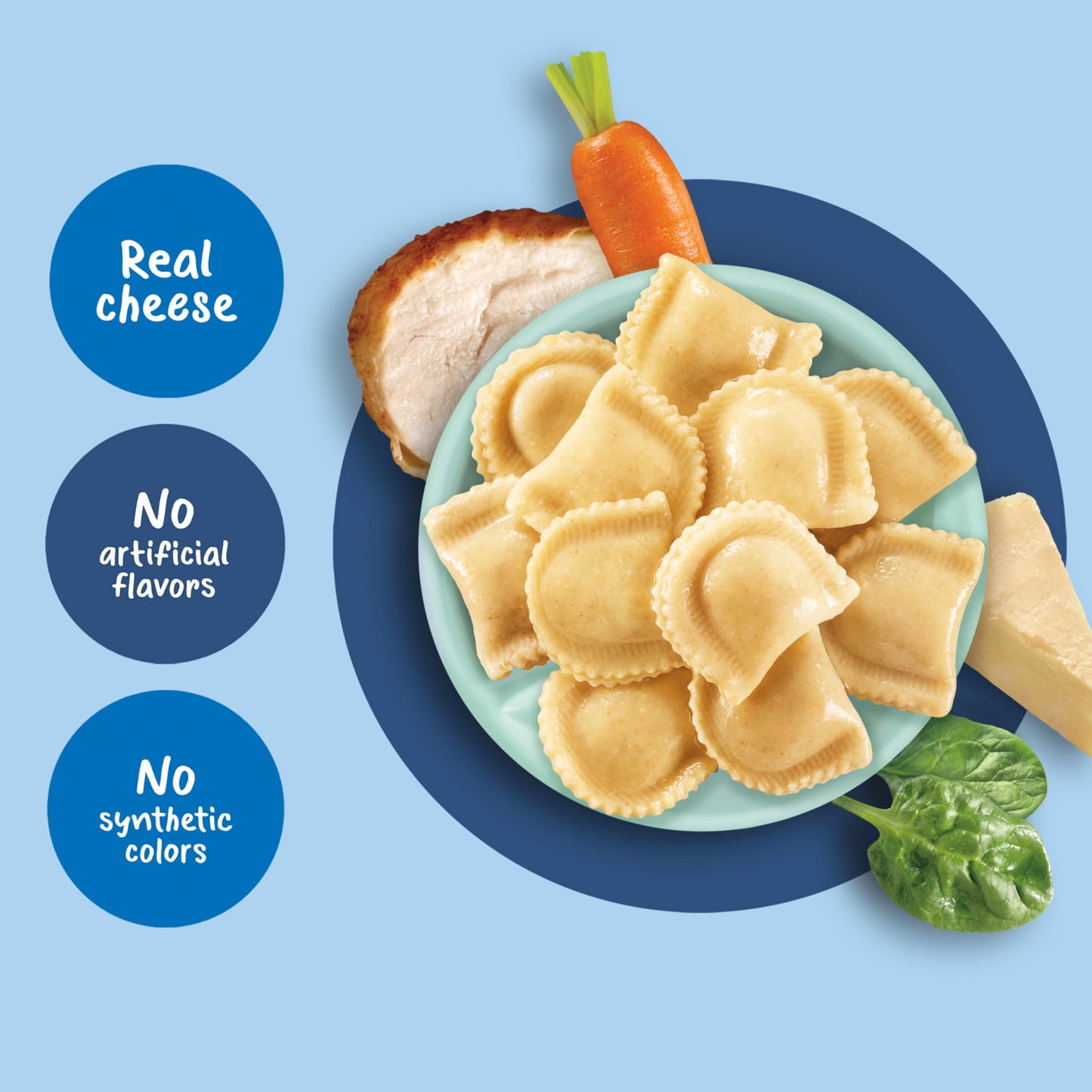 Gerber Mealtime For Toddler, Pick-Ups, Ravioli Multipack, 6 Oz Tray (Pack Of 6), Variety Pack 2.25 Lb.