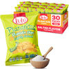 LULU Plantain Chips - Lightly Salted, 30 Individual Bags (2.5 Oz Each) - Crunchy, Delicious, Kosher, Gluten-Free Healthy Snacks