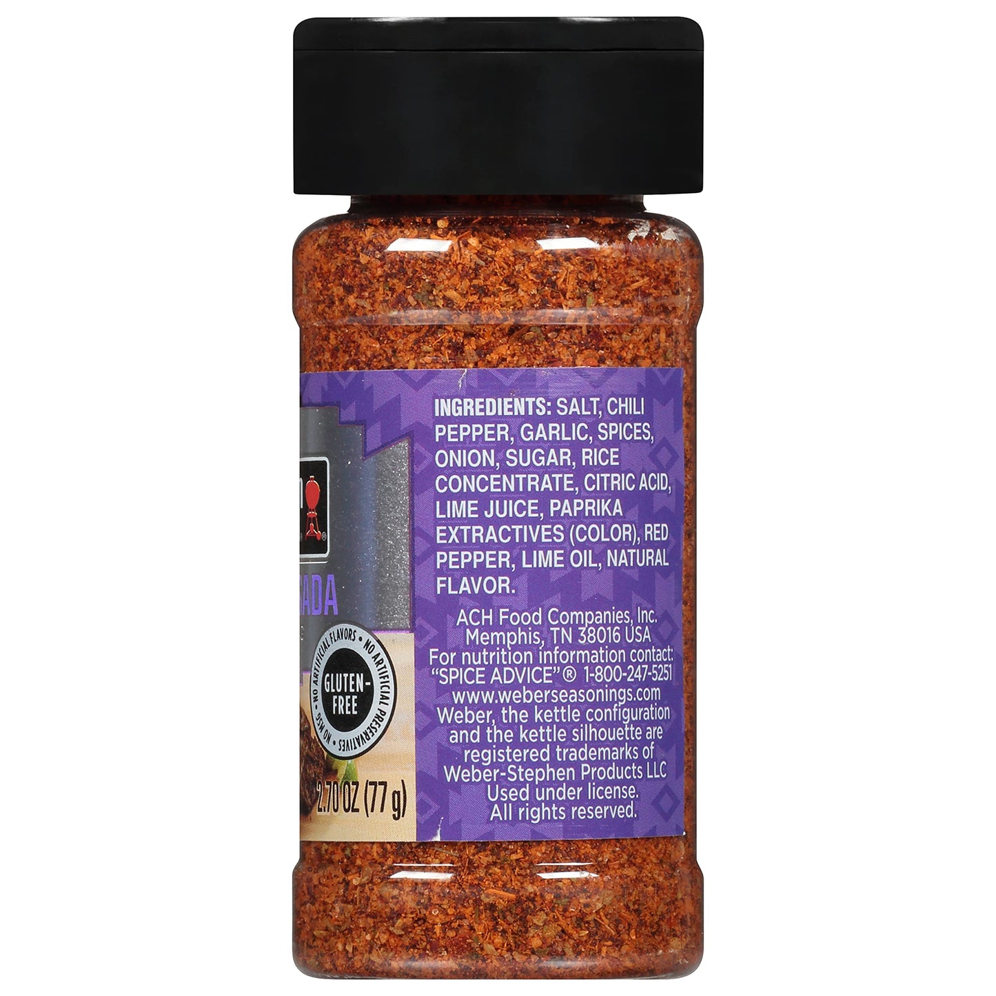 Weber Carne Asada Seasoning, 2.70 Ounce Shaker (Pack of 5)