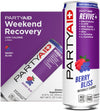 LIFEAID PARTYAID Rehab Blend, Caffeine-Free, B-Complex, 12 Fl Oz (Pack of 4)