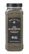 Watkins Gourmet Spice, Organic Ground Black Pepper, Bulk Food Service Size, 15.7 Oz (Pack Of 1)